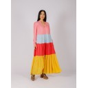 İPEK ELBİSE BOHO LOVES ELİF MISIRLI